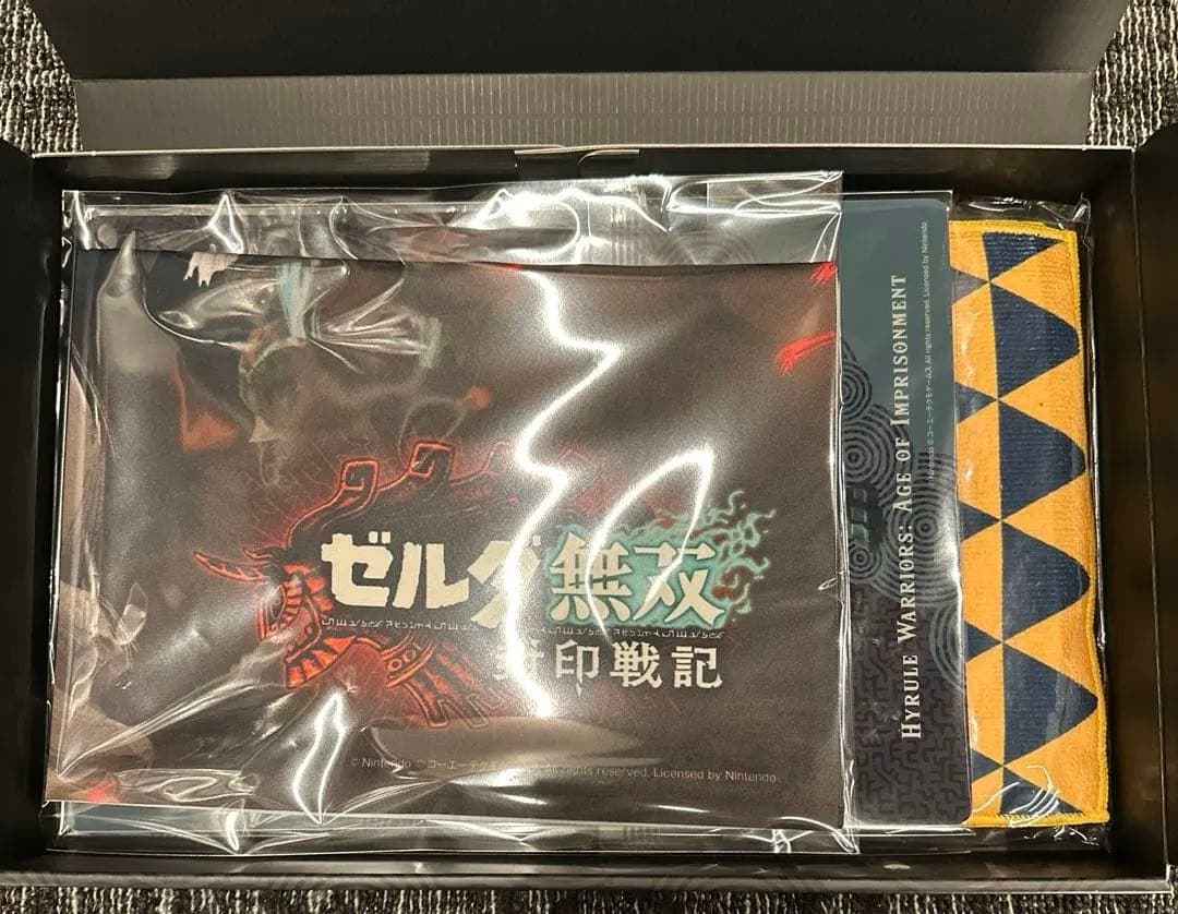 ゼルダ無双 封印戦記TREASURE BOX(グッズのみ)➕特典クリアファイル付