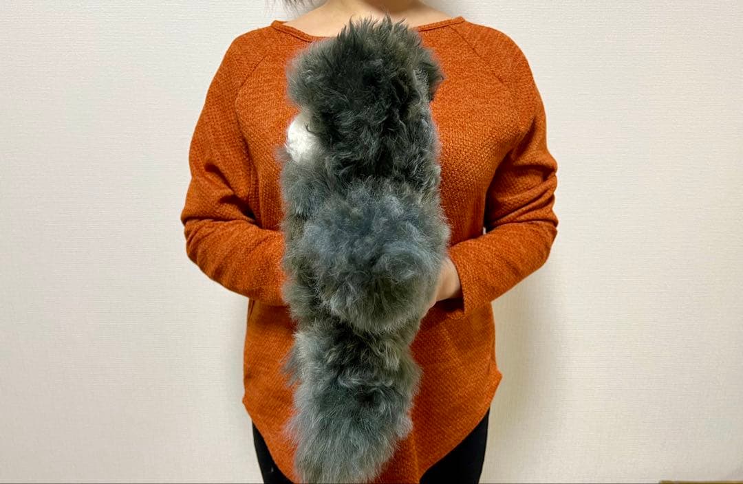 アルパカテディベア ベビーアルパカ100% L size