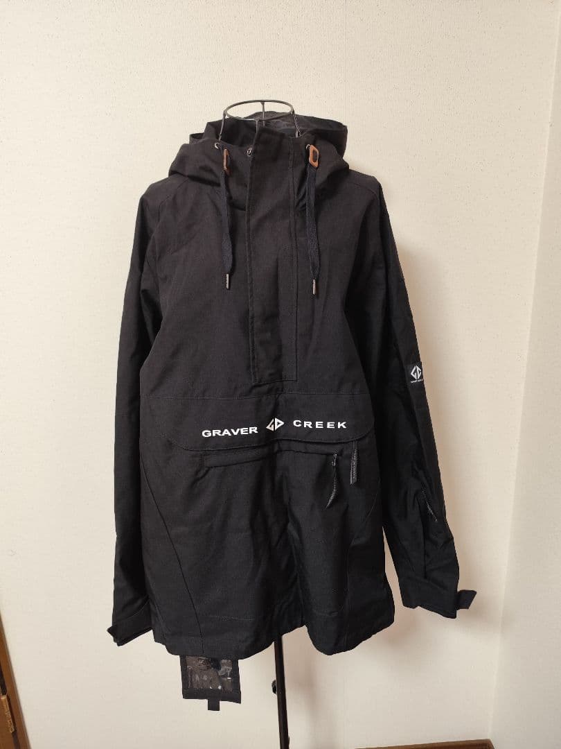 【美品】GRAVER GREEN スノーボードウェアセット ブラック