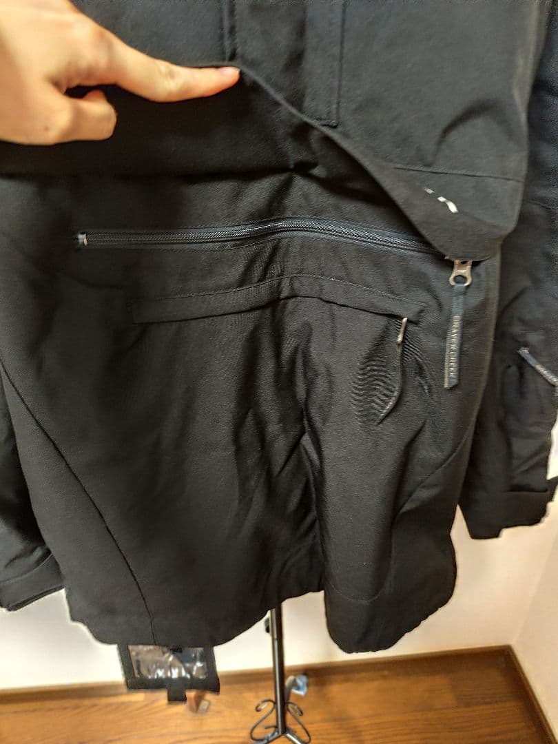 【美品】GRAVER GREEN スノーボードウェアセット ブラック