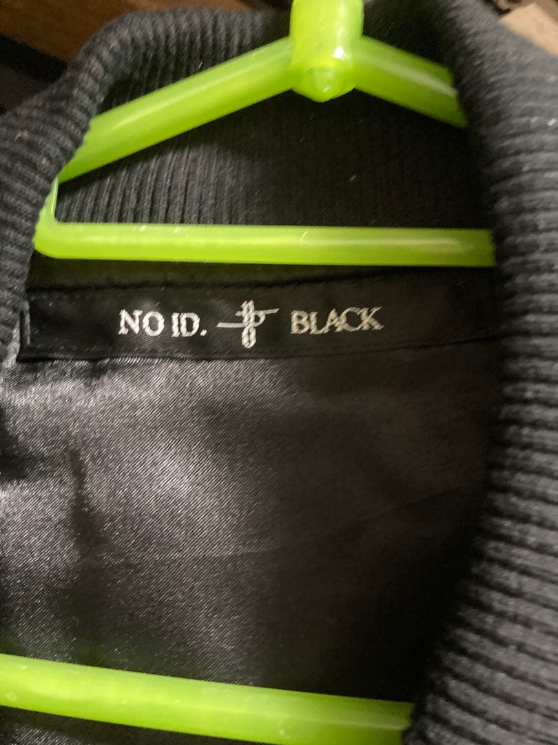 NOID ダイヤモンドパターン ブラック ジャケット