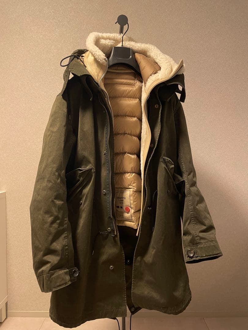 Ten C テンシー PARKA ムートンライナーセット