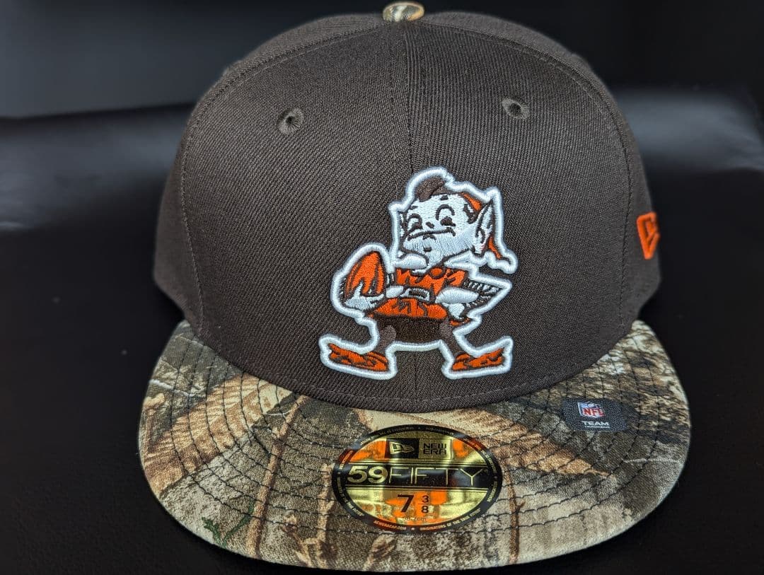 Browns 59FIFTY 7 3/8 ATTC カモ 限定モデル