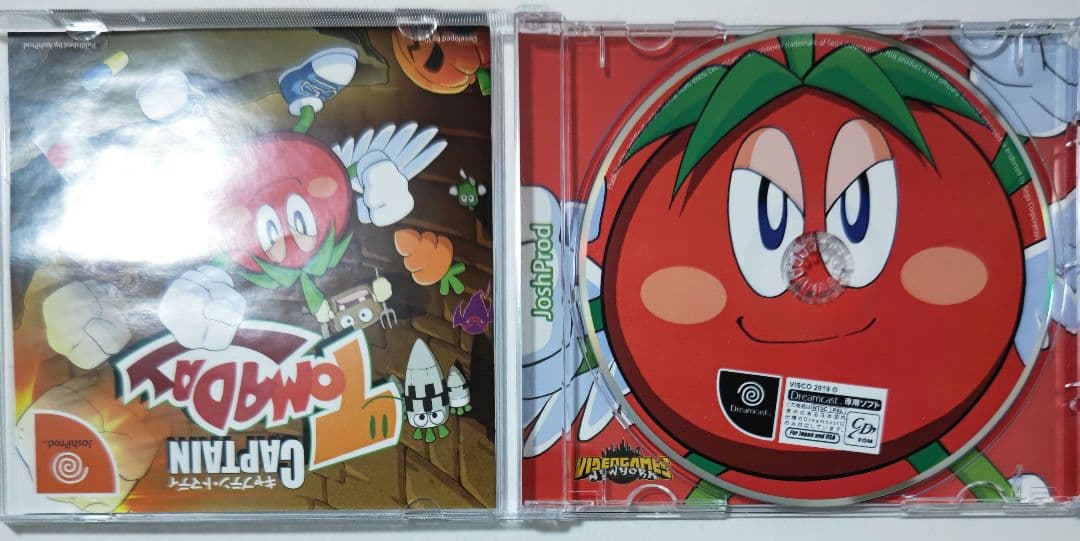ほぼ新品！ドリームキャスト キャプテン・トマディ 海外購入品 VISCO