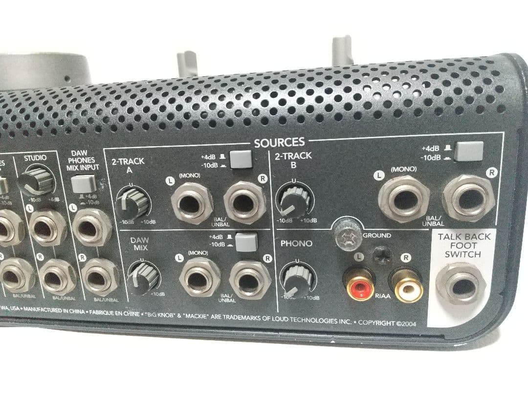 MACKIE BIG KNOB スタジオモニターコントローラー