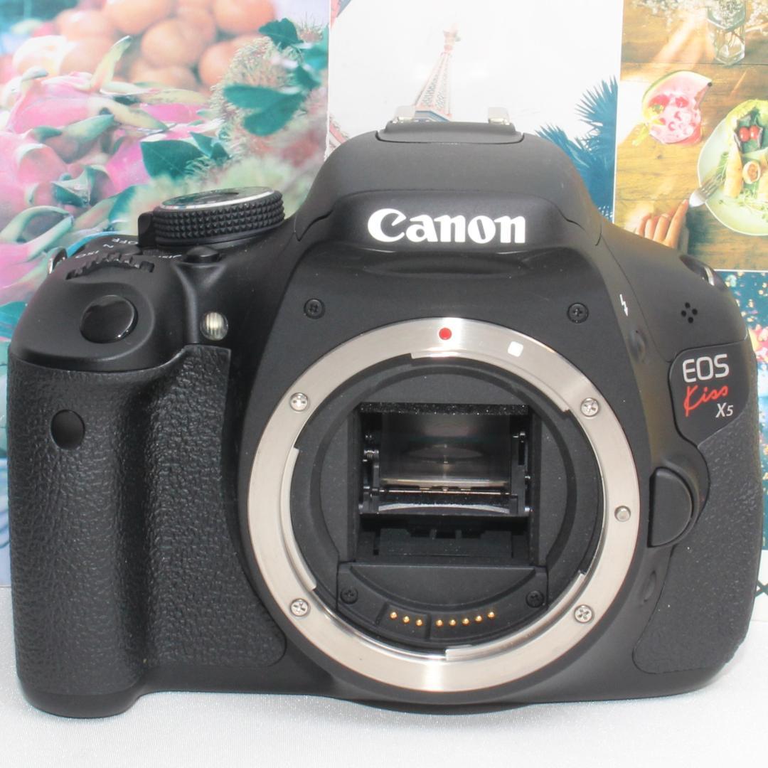 ❤️新品カメラバック付❤️Canon EOS kiss X5 超望遠レンズセット