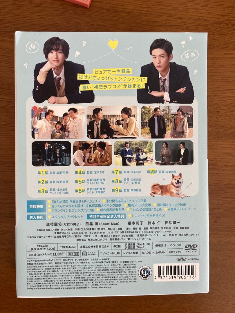 消えた初恋 DVD-BOX〈4枚組〉