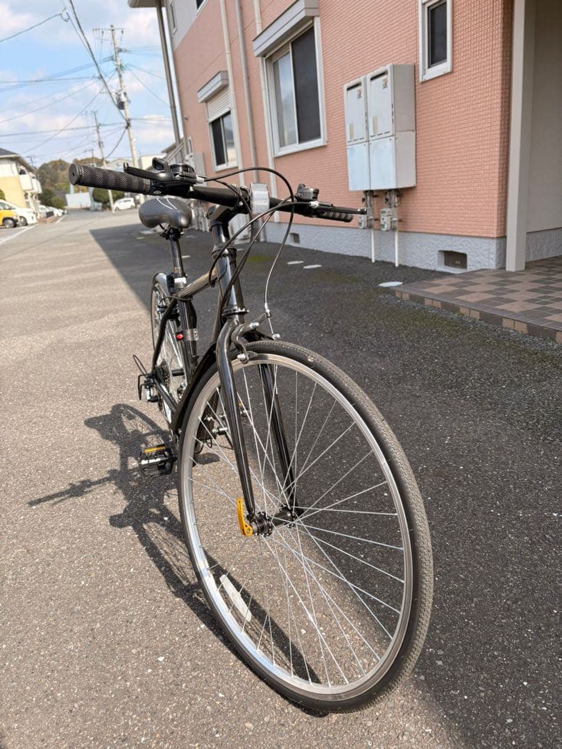 21 SPEED クロスバイク ブラック
