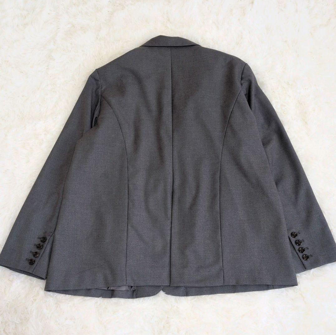 ハーリップトゥ Twill Oversized Jacket グレー ジャケット
