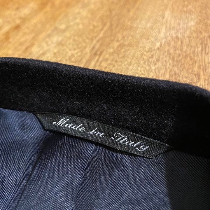 CANALI カナーリ カシミヤ 100% イタリア製 テーラードジャケット 黒