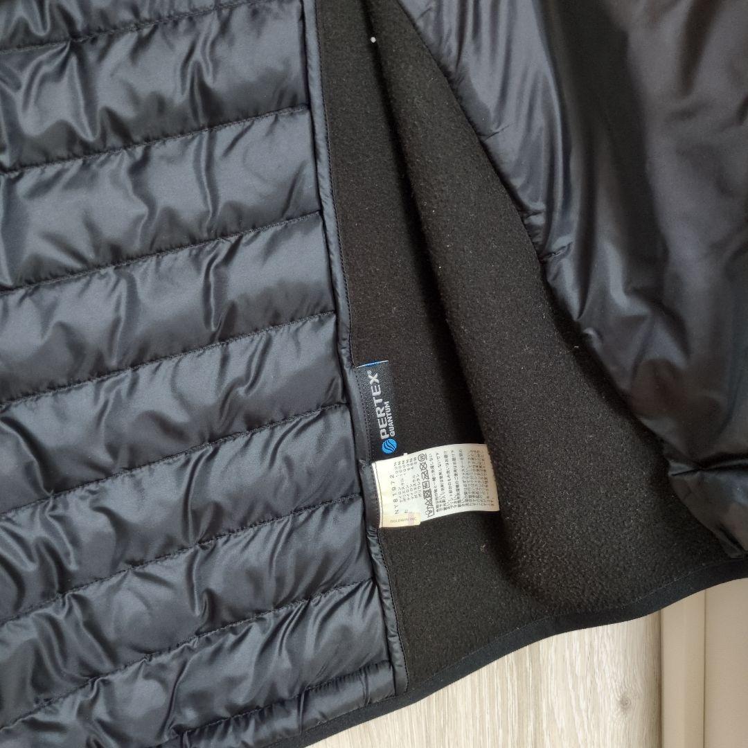 THE NORTH FACE ブラック ダウンベスト サンダーベスト