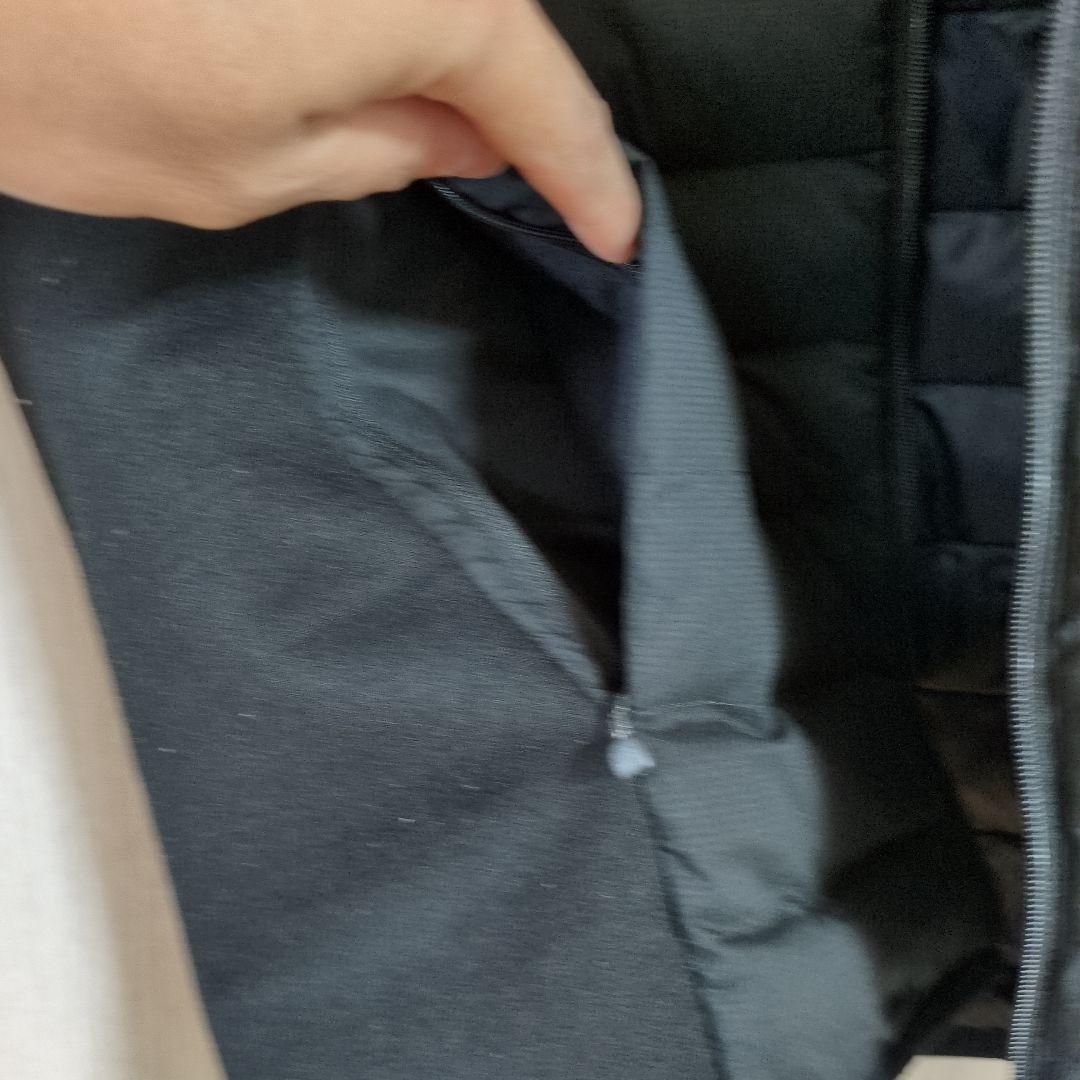 THE NORTH FACE ブラック ダウンベスト サンダーベスト