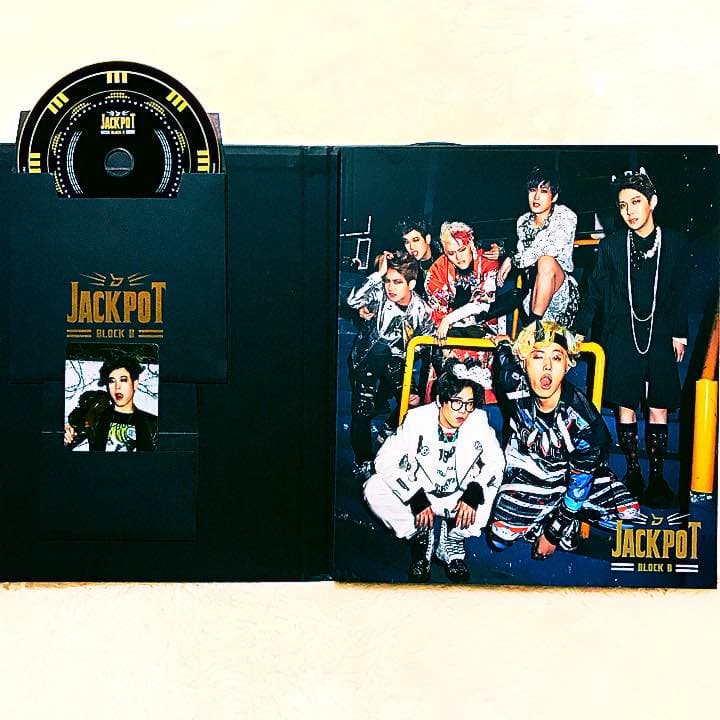 激安中。Block B・全メンバー・直筆サイン入りアルバム・ピオ・韓国