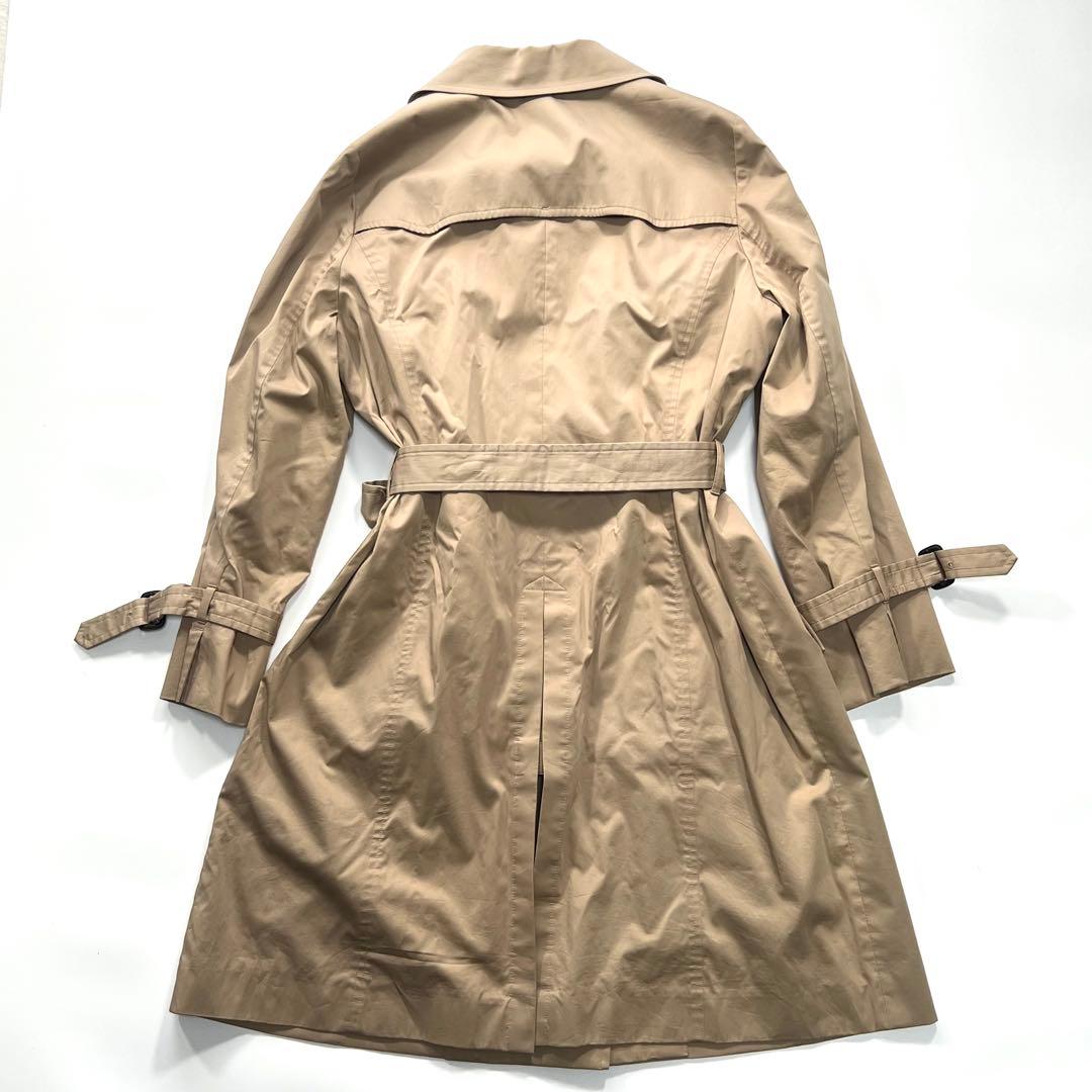 大きいサイズ【美品】23区　トレンチコート　ライナー着脱可　千鳥格子　48