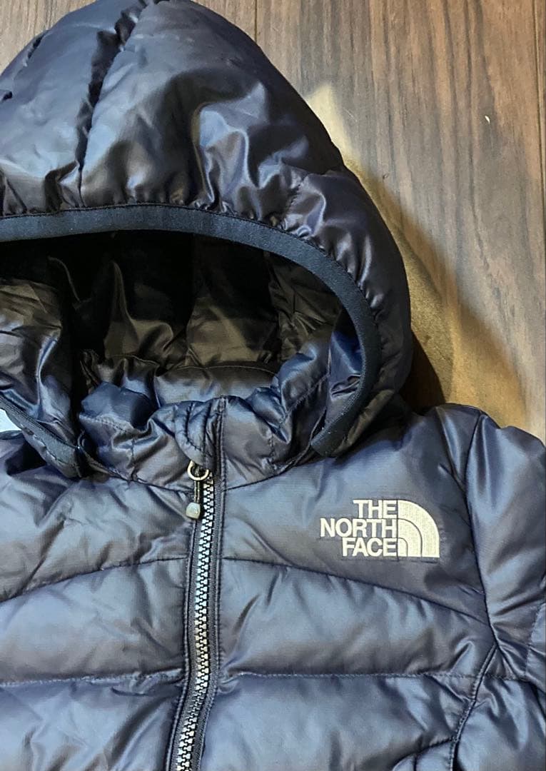 THE NORTH FACE ネイビー ダウンコート 80cm
