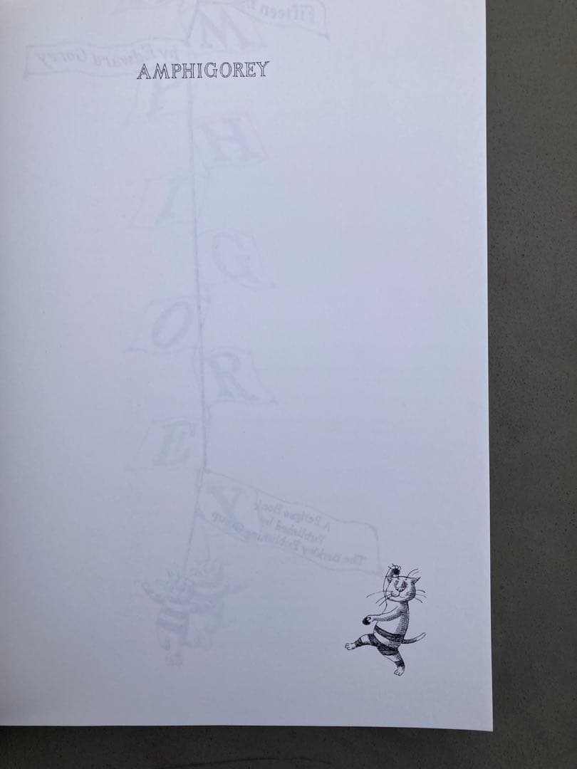 EDWARD GOREY エドワード・ゴーリー 絵本 ３冊セット