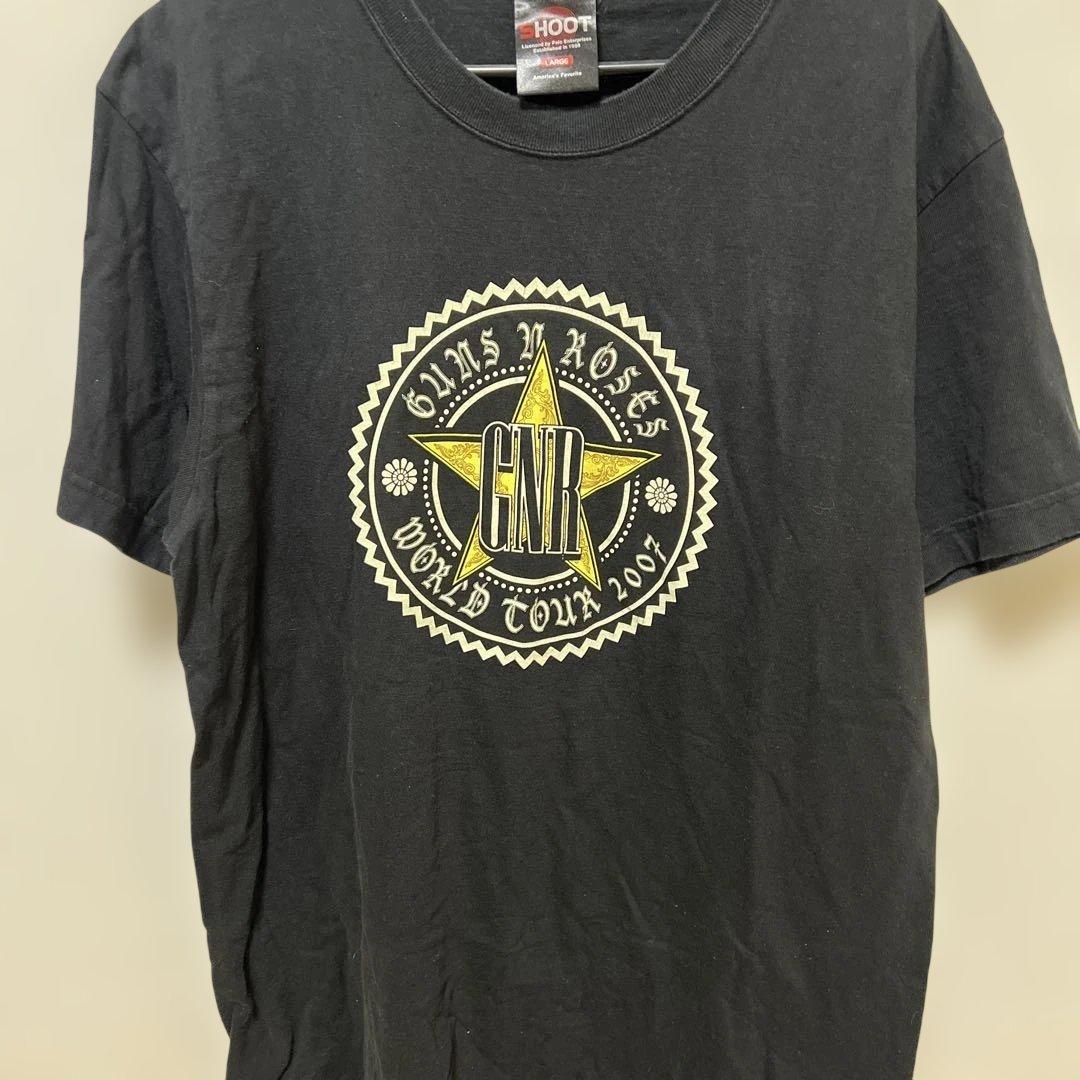 希少Guns N' Roses ワールドツアー 2007 Tシャツ Lサイズ