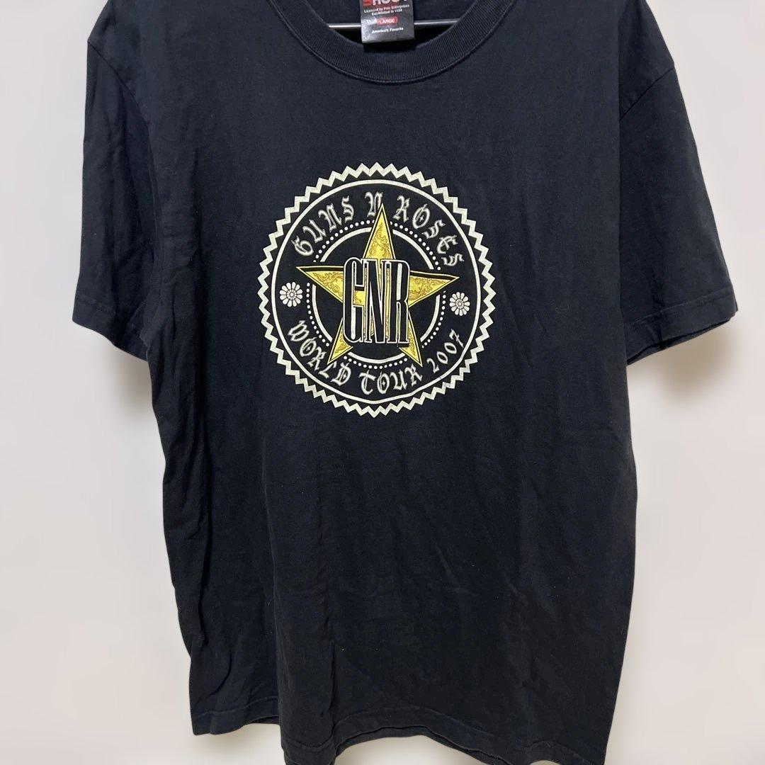 希少Guns N' Roses ワールドツアー 2007 Tシャツ Lサイズ