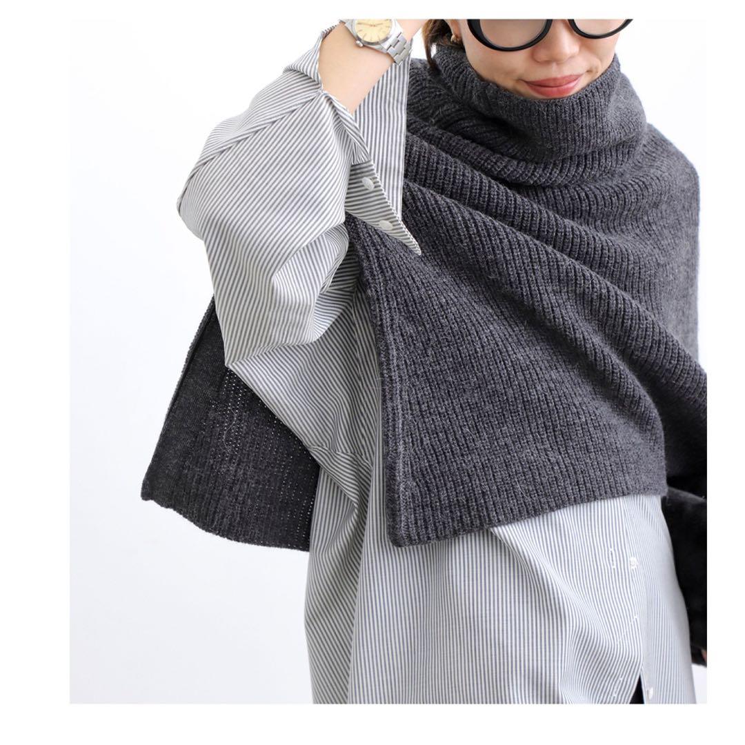 アパルトモン GOOD GRIEF RIBBED KNIT スヌード 新品