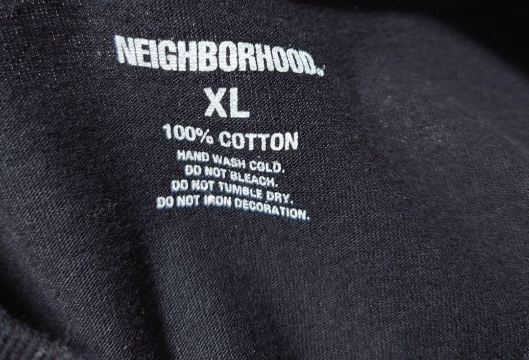 NEIGHBORHOOD　Tシャツ　XL　ブラック　ネイバーフッド