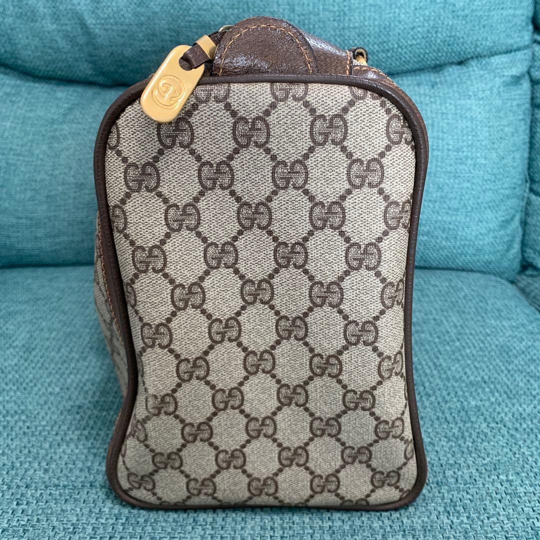 オールドグッチ　シェリーライン　ボストンバッグ