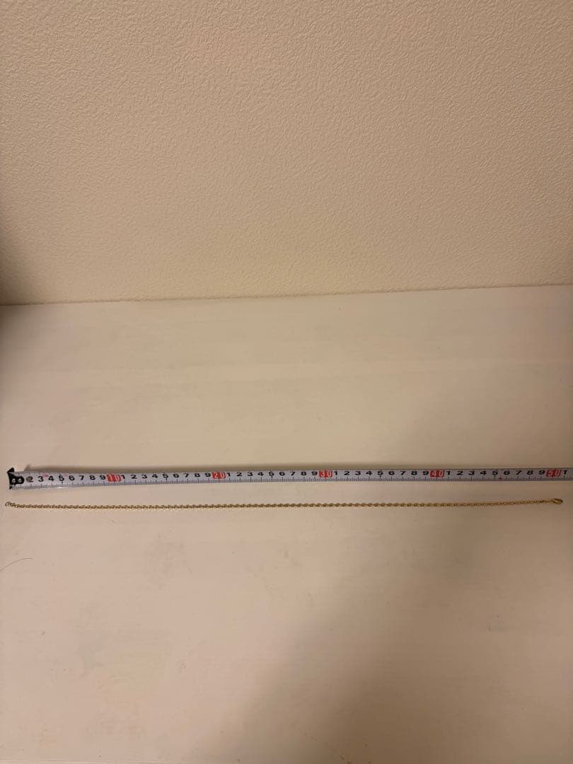 14K 2.5mm 50cm 20インチ ネックレス チェーン