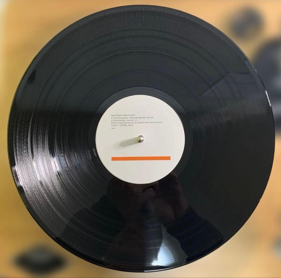 New Order / Here To Stay UK盤12\"シングル