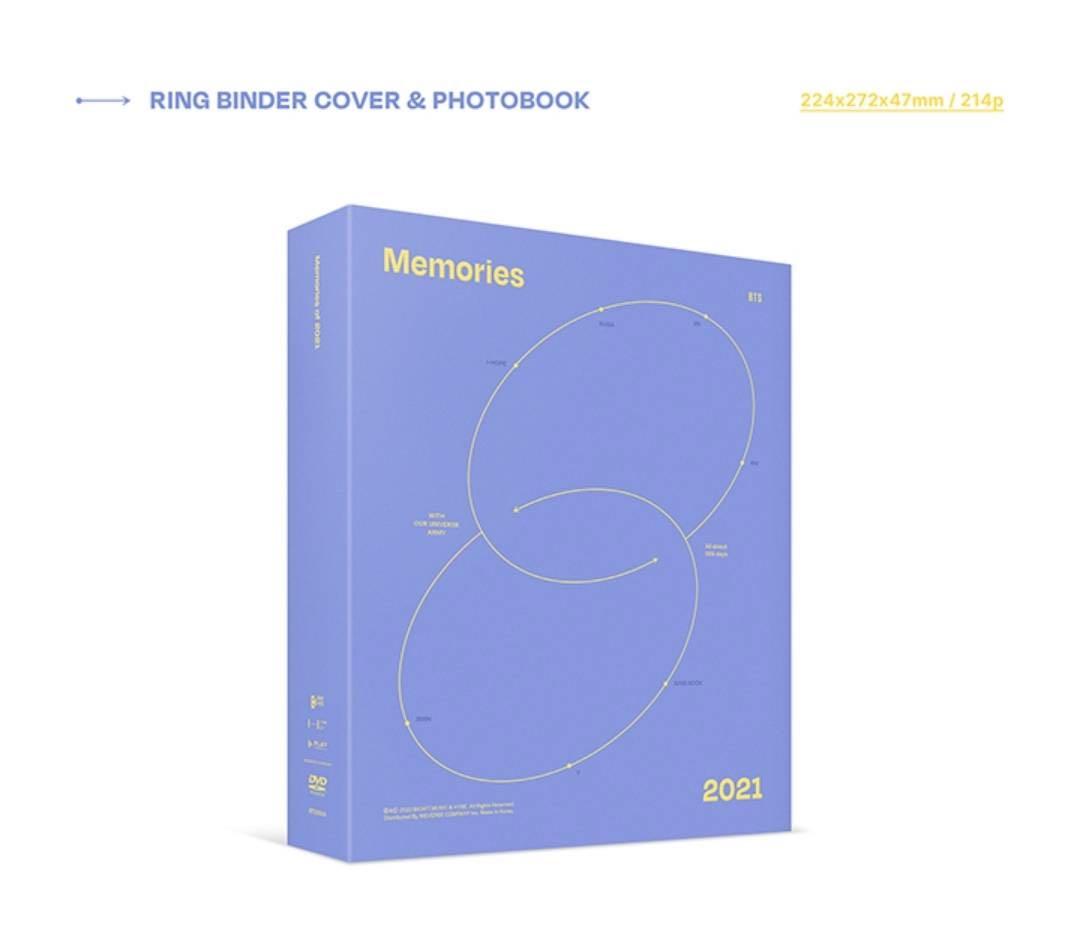 ②未開封 日本語字幕入り BTS MEMORIES OF 2021 DVD