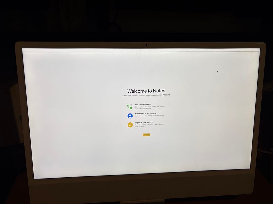 Macデスクトップ iMac 2021 M1 16 gigabyte of memory