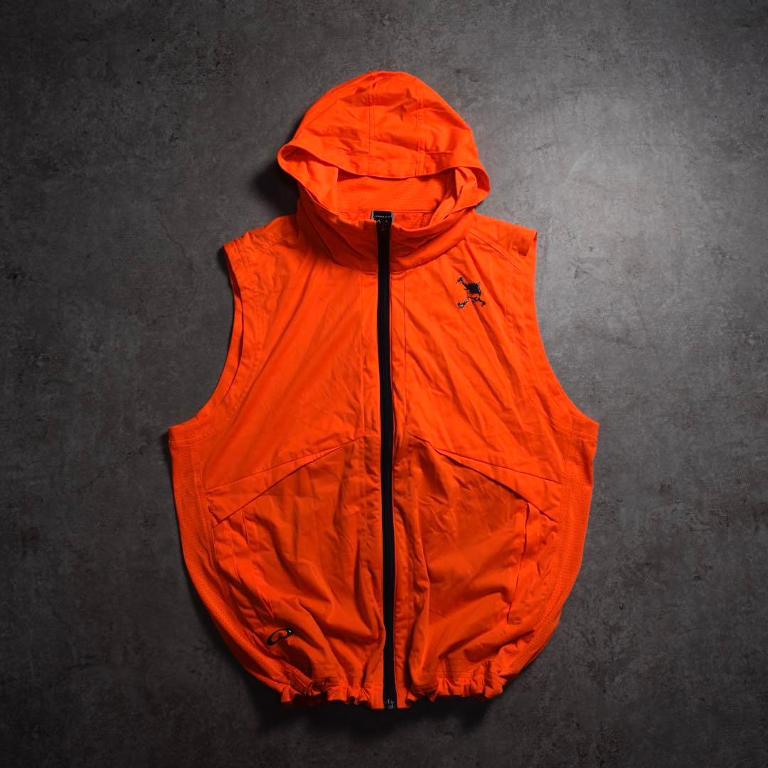 archive OAKLEY ナイロンベスト スカル ドローコード y2k