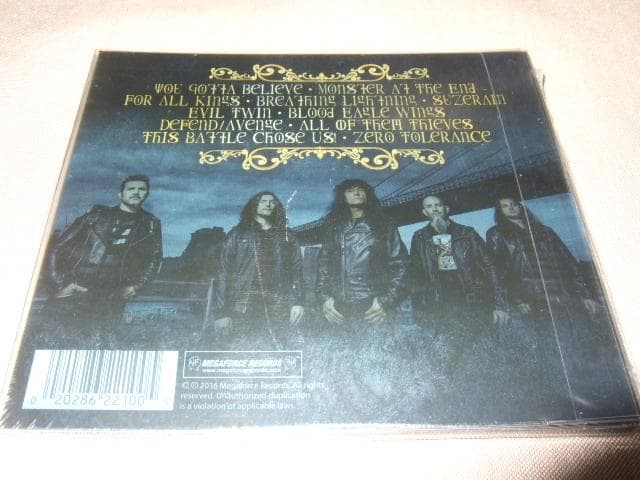 ANTHRAX, 新品CD, 直筆サイン入り, アンスラックス,スラッシュメタル