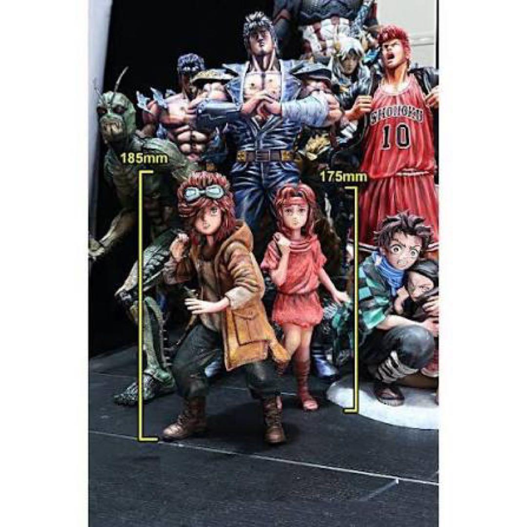 も*ち様 1/6 北斗の拳 バット＆リン ガレージキット（未組み立て未塗装）フィ