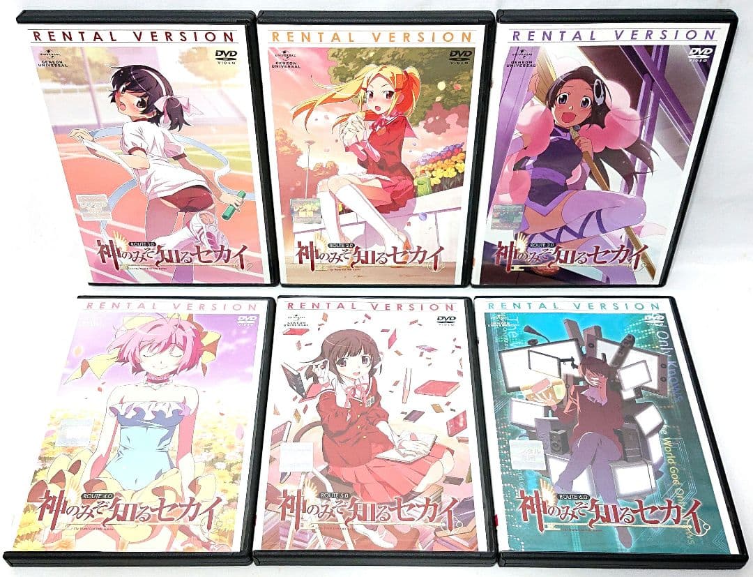 神のみぞ知るセカイ【1期～3期】DVD 全18巻 セット