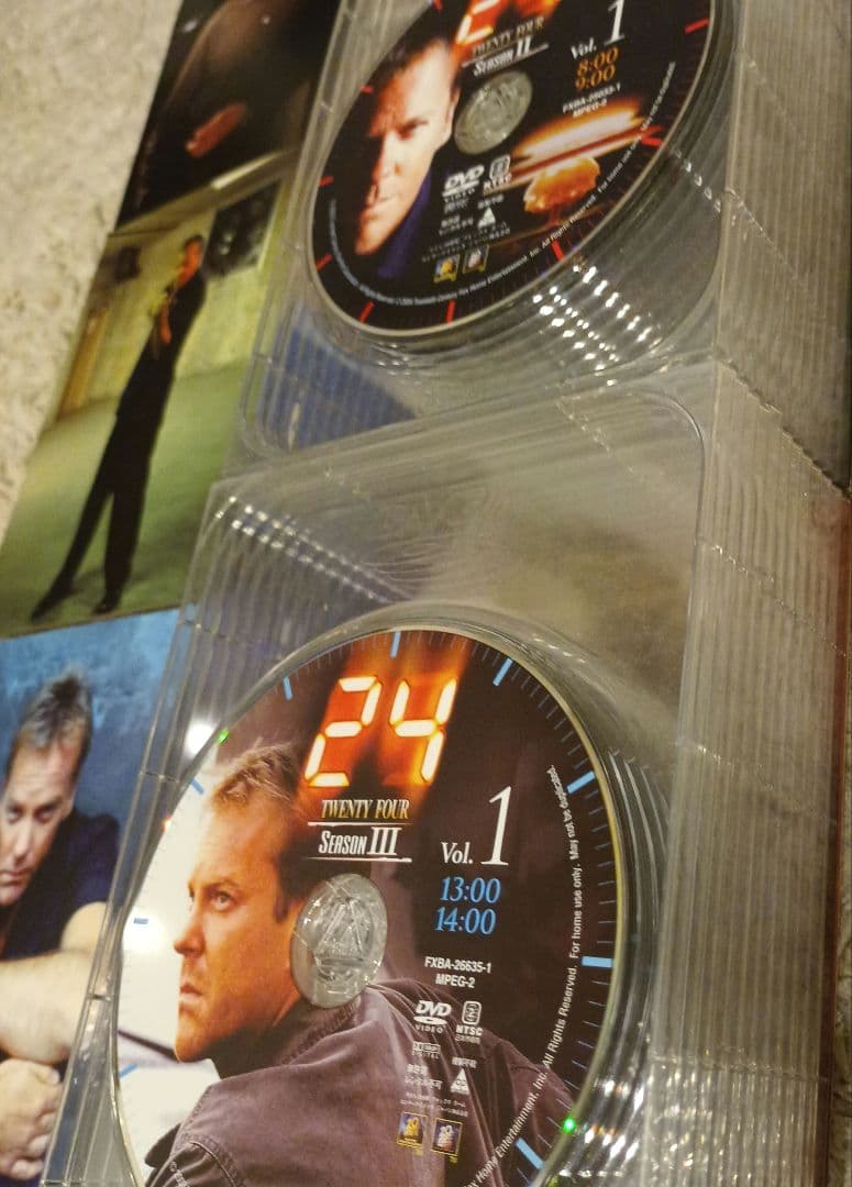 美品❣最安値❣24 DVD シーズン 1-4,6-8（5のみ無し）