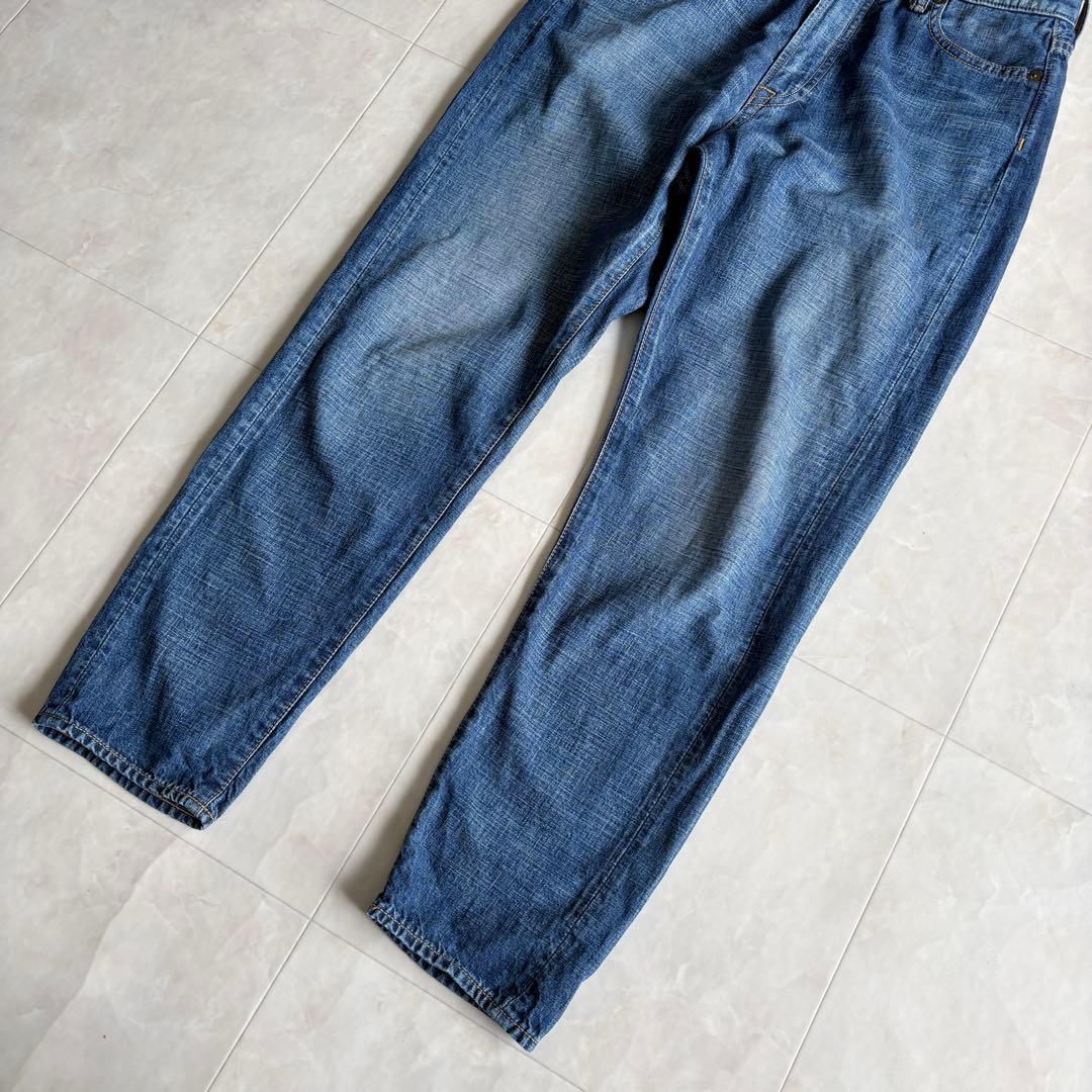 pas de calais デニムパンツ 34 日本製 綿100 テーパード