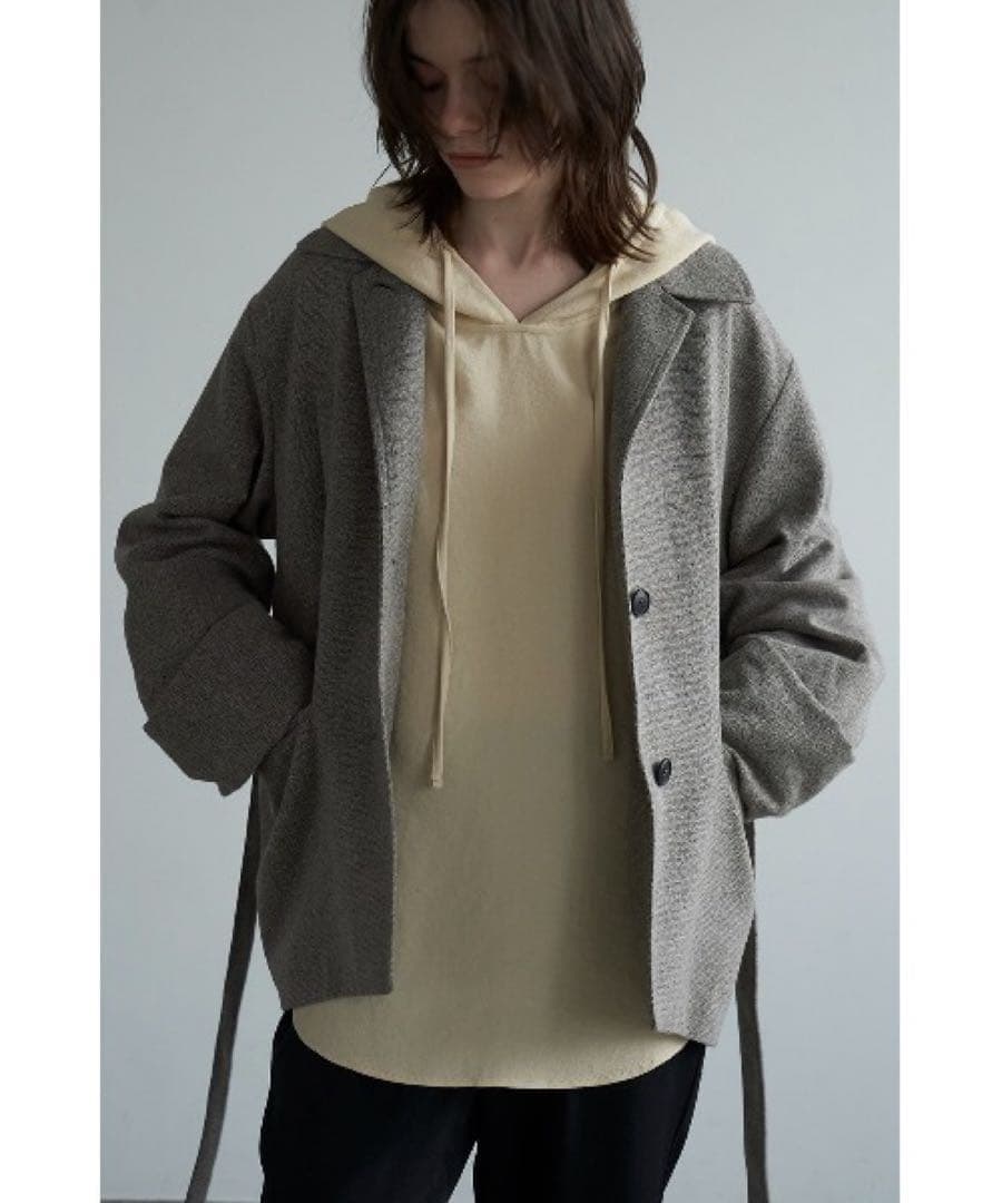ジャケット・アウター CLANE WIDE ROLL UP SLEEVE JK