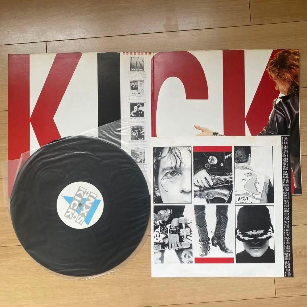 INXS インエクセス『KICK』、『the swing』 LPレコード