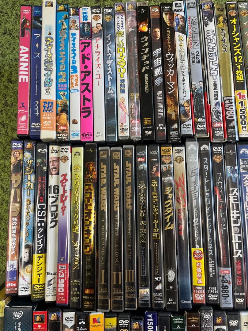 【美品】洋画 アニメ DVD まとめ売り 106点セット
