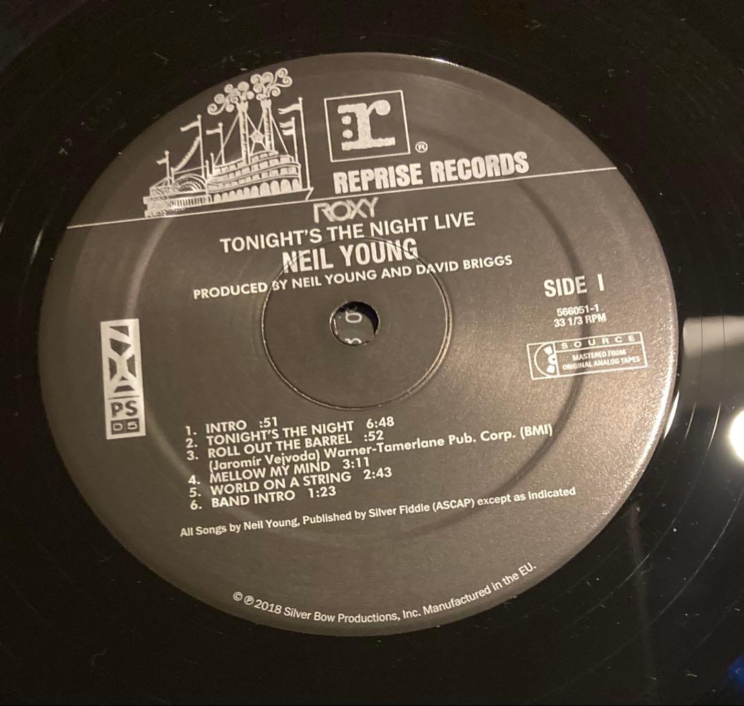 ◾️傑作73年ライブ2LP◾️NEIL YOUNG / ニールヤング◾️Roxy To