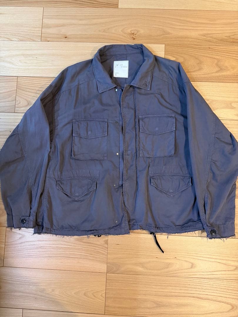 ANCELLM AGING FIELD JACKET NAVY サイズ1