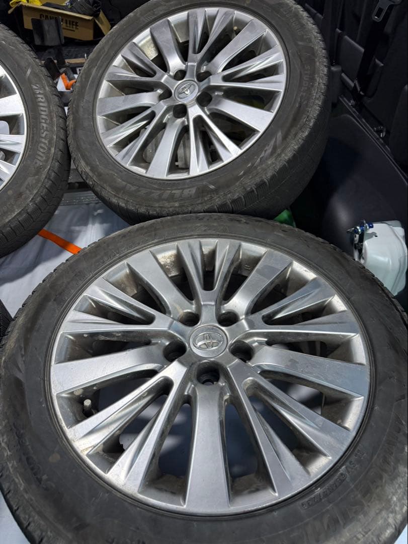 アルファード純正ホイール　ブリヂストン ブリザック 235/50R18
