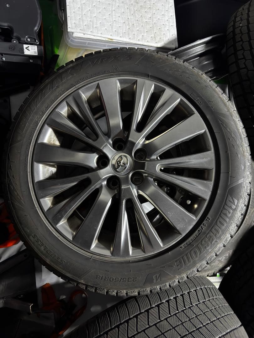 アルファード純正ホイール　ブリヂストン ブリザック 235/50R18