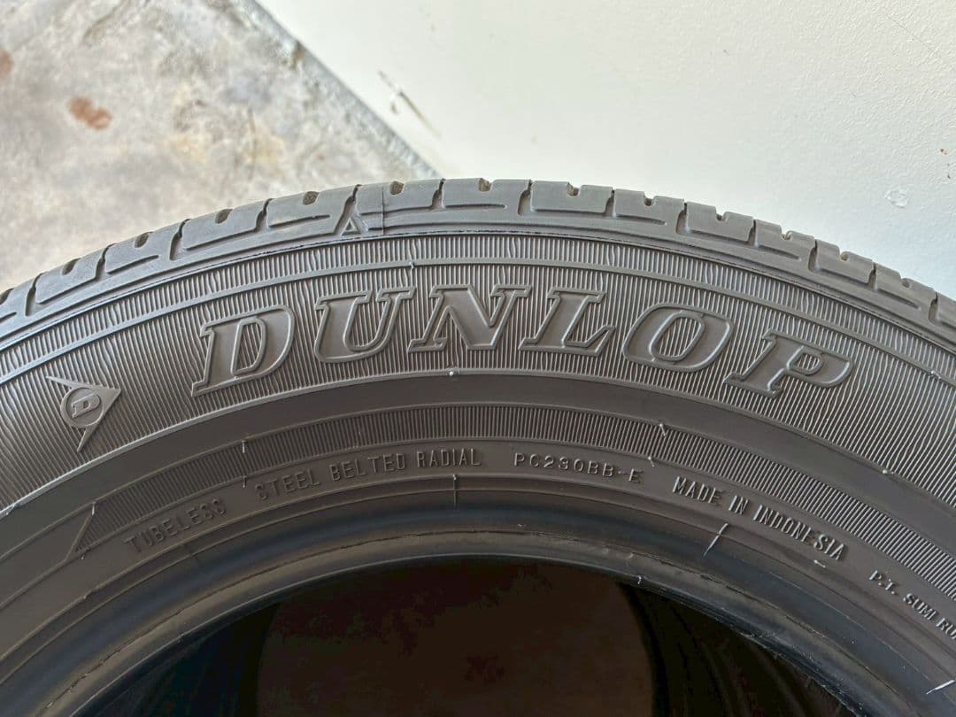 送料込み‼️ 145/80R13 ダンロップ 2024年製 バリ山 4本