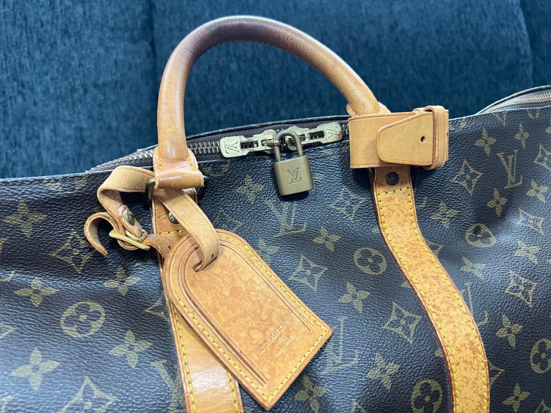 【希少廃盤】Louis Vuitton キーポル55 モノグラム ボストンバッグ