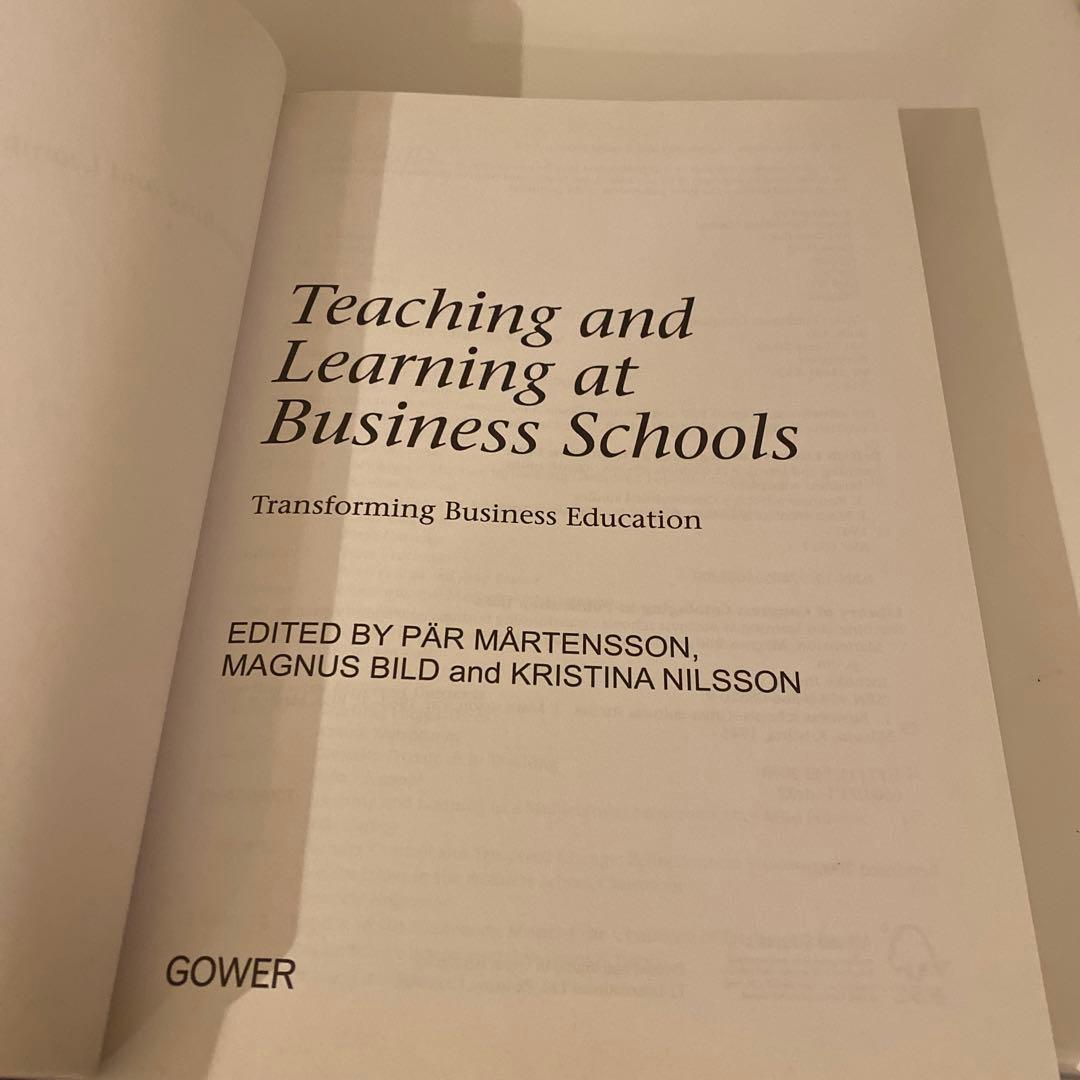 洋書 Teaching and Learning at BusinessSchools