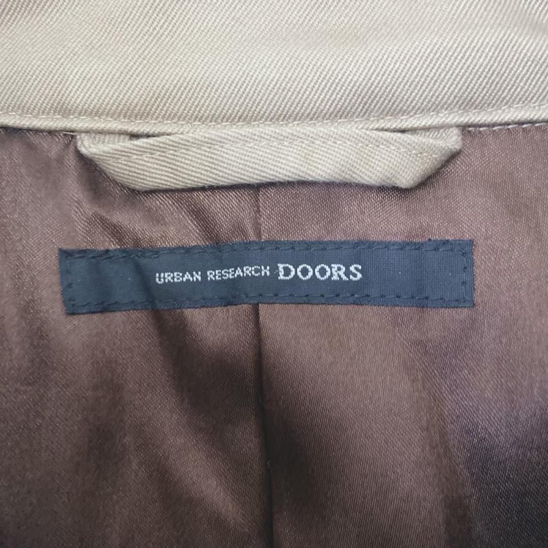 【URBAN RESEARCH DOORS】トレンチコート ベージュ M 綿