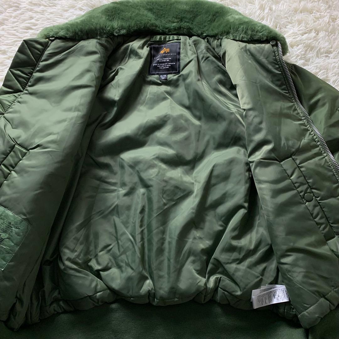 の*み様 美品■ALPHA INDUSTRIES フライトジャケット B-15