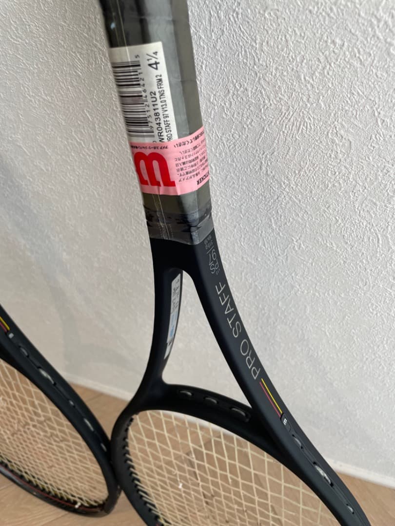 【高性能】Wilson Pro Staff テニスラケット 2本セット
