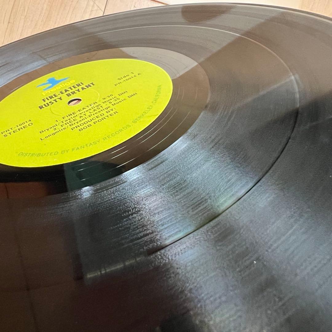 Rusty Bryant Fire Eater LP レコード Prestige