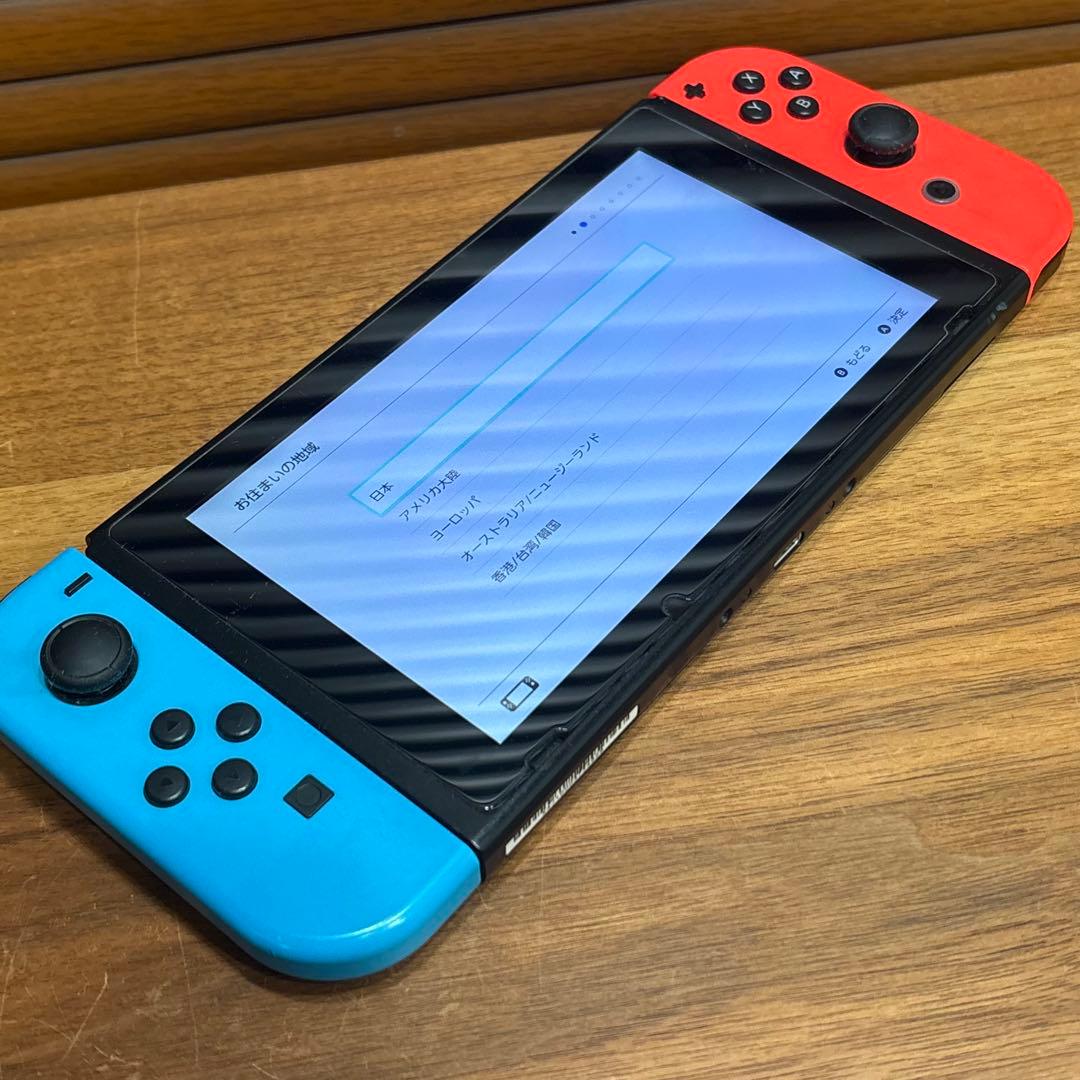 動作品■Nintendo Switch 本体 青/オレンジ 任天堂スイッチ